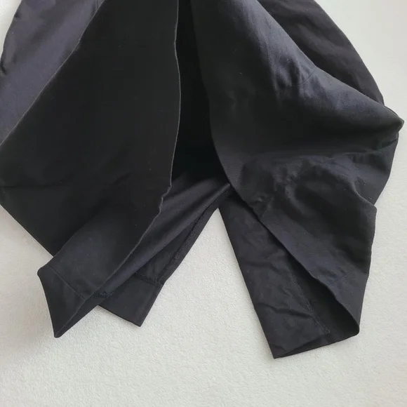 Y2K Sleeveless Cotton Stretch Dress EUC | Ladies 12 Black Jones New York - Picture 6 of 14